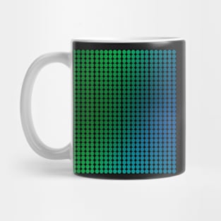 Dots green blue Mug